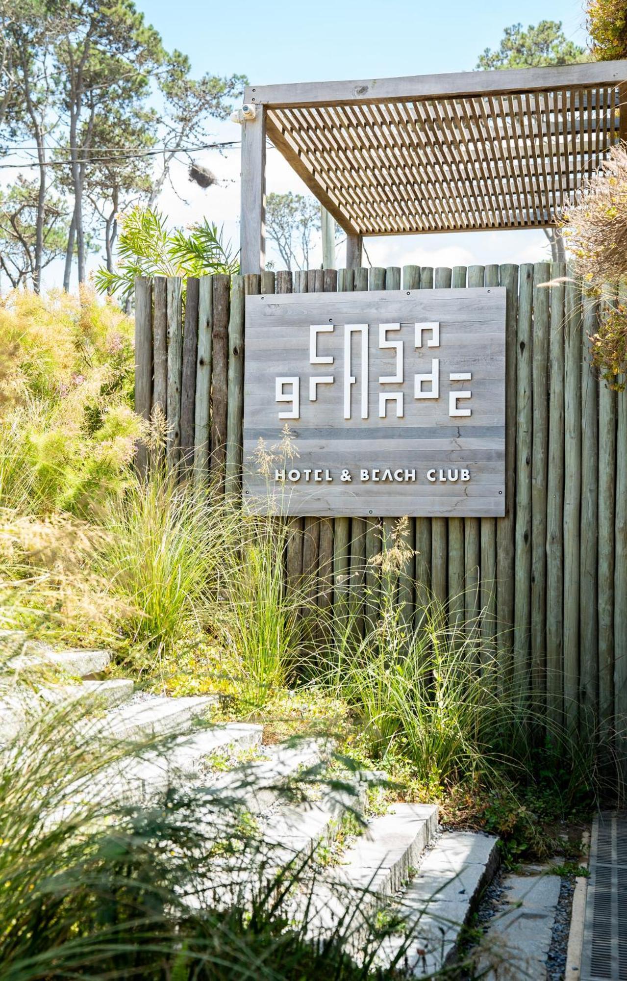 Casagrande Hotel & Beach Club José Ignacio Exteriér fotografie Entrance sign